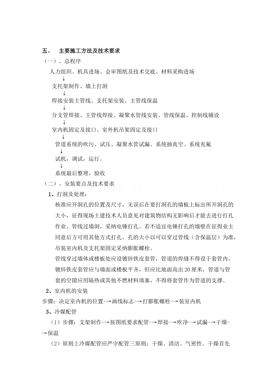 多联机空调系统施工方案_第3页