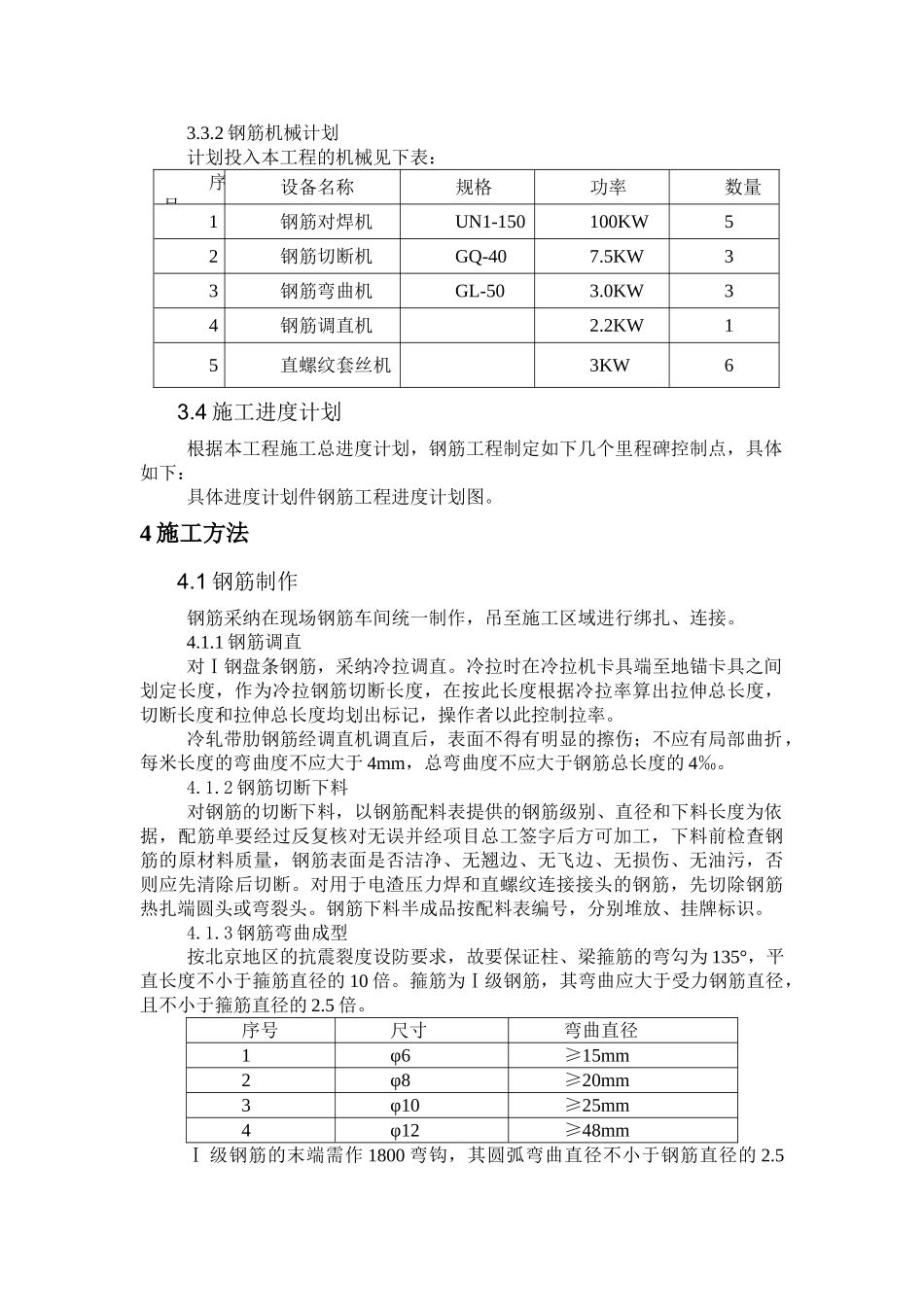 大体积钢筋施工专项方案-2024年文档_第2页