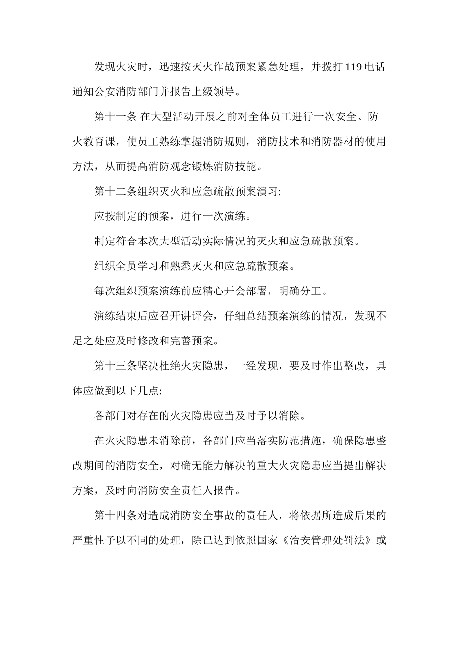 大型活动消防安全制度_第3页