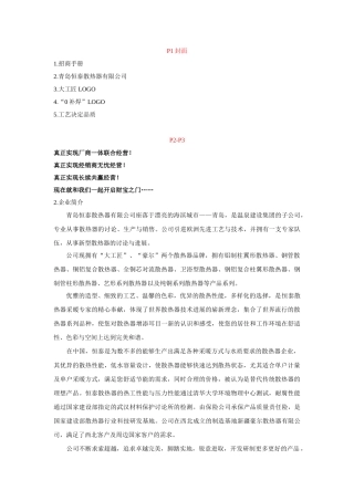 大工匠招商手册