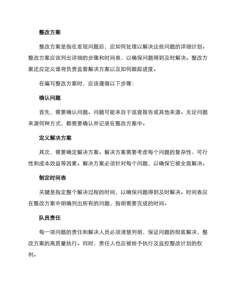 如何写巡查整改方案_第2页
