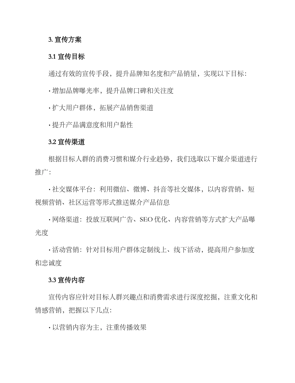 媒介产品宣传方案_第2页