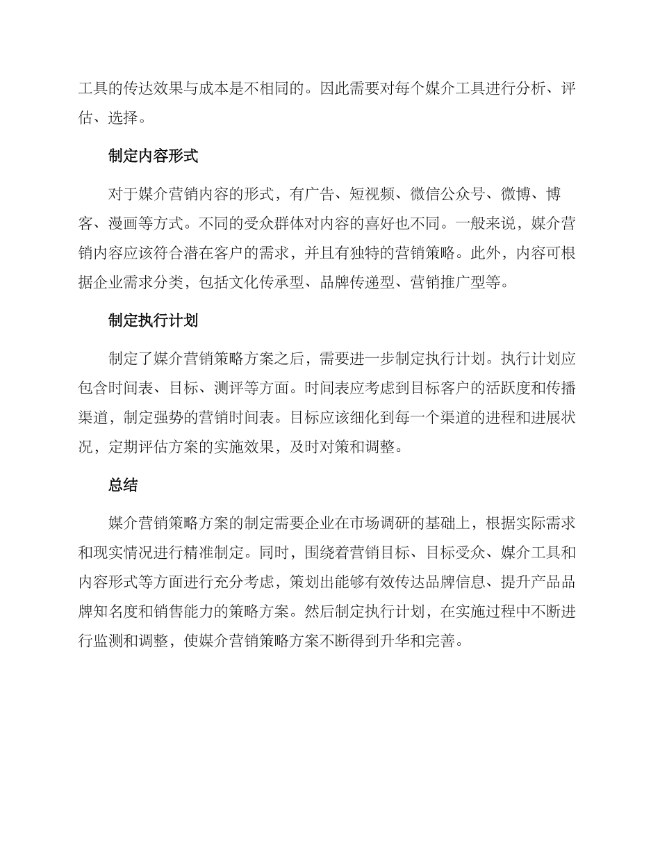 媒介营销策略方案_第2页