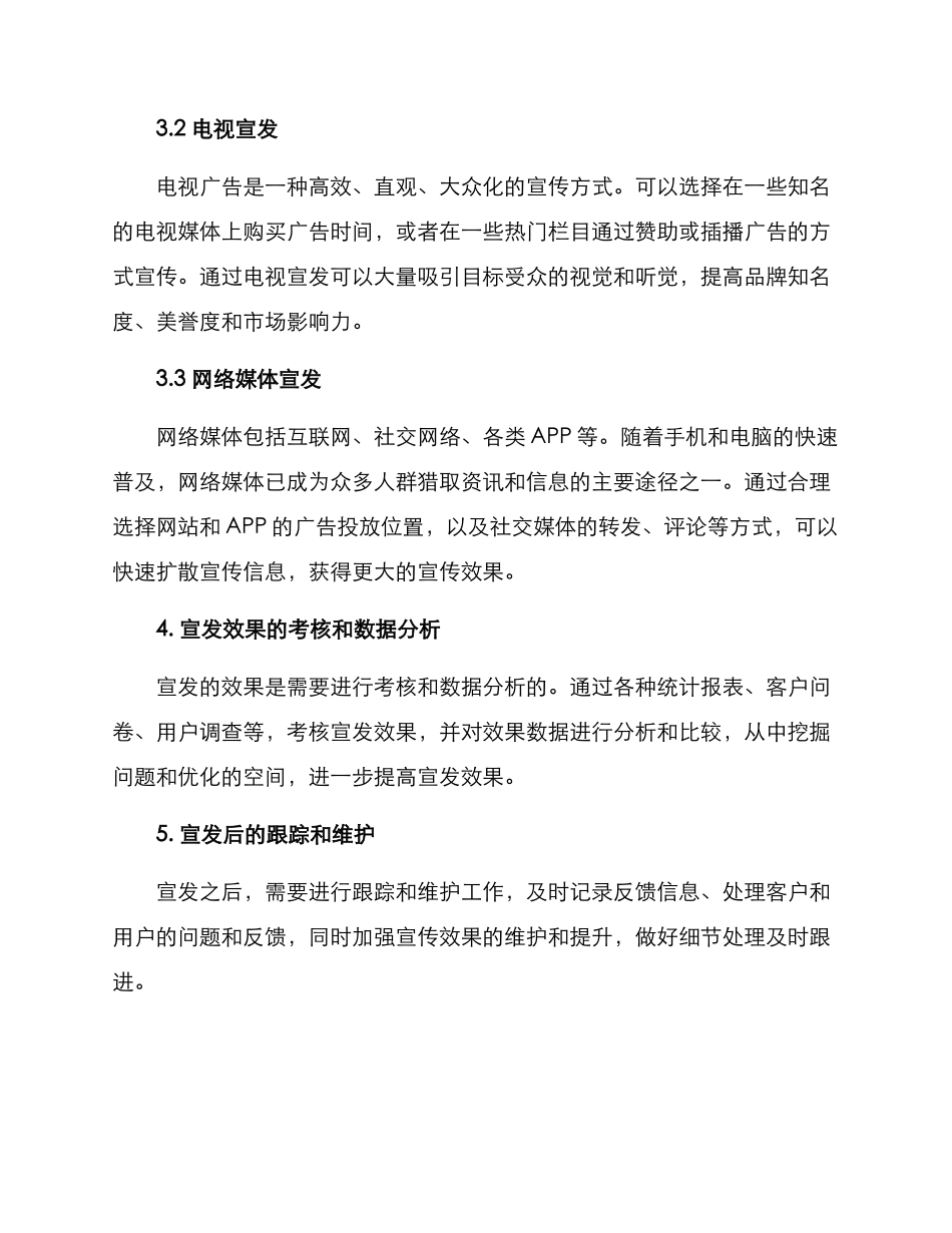 媒体宣发策划方案_第2页