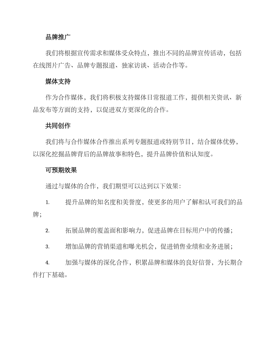 媒体年度合作宣传方案_第2页