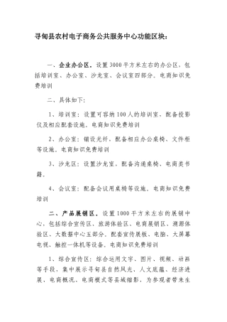 寻甸县农村电商服务中心
