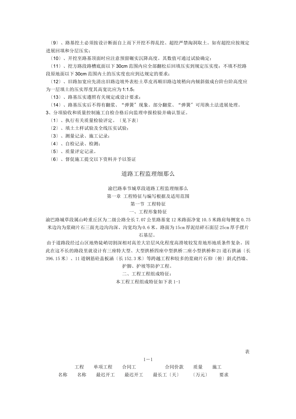 市政道路工程和排水管道监理实施细则ee_第2页