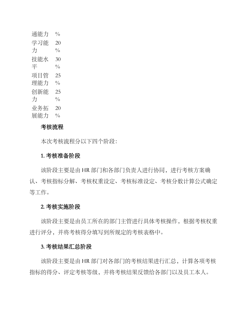 年度绩效考核评价方案_第3页