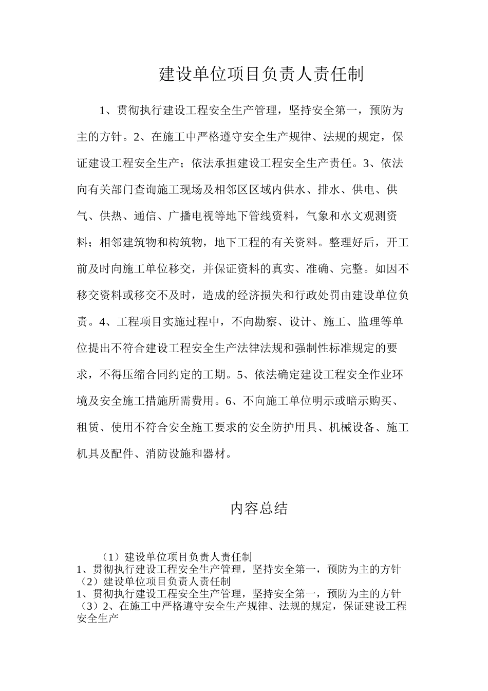 建设单位项目负责人责任制_第1页