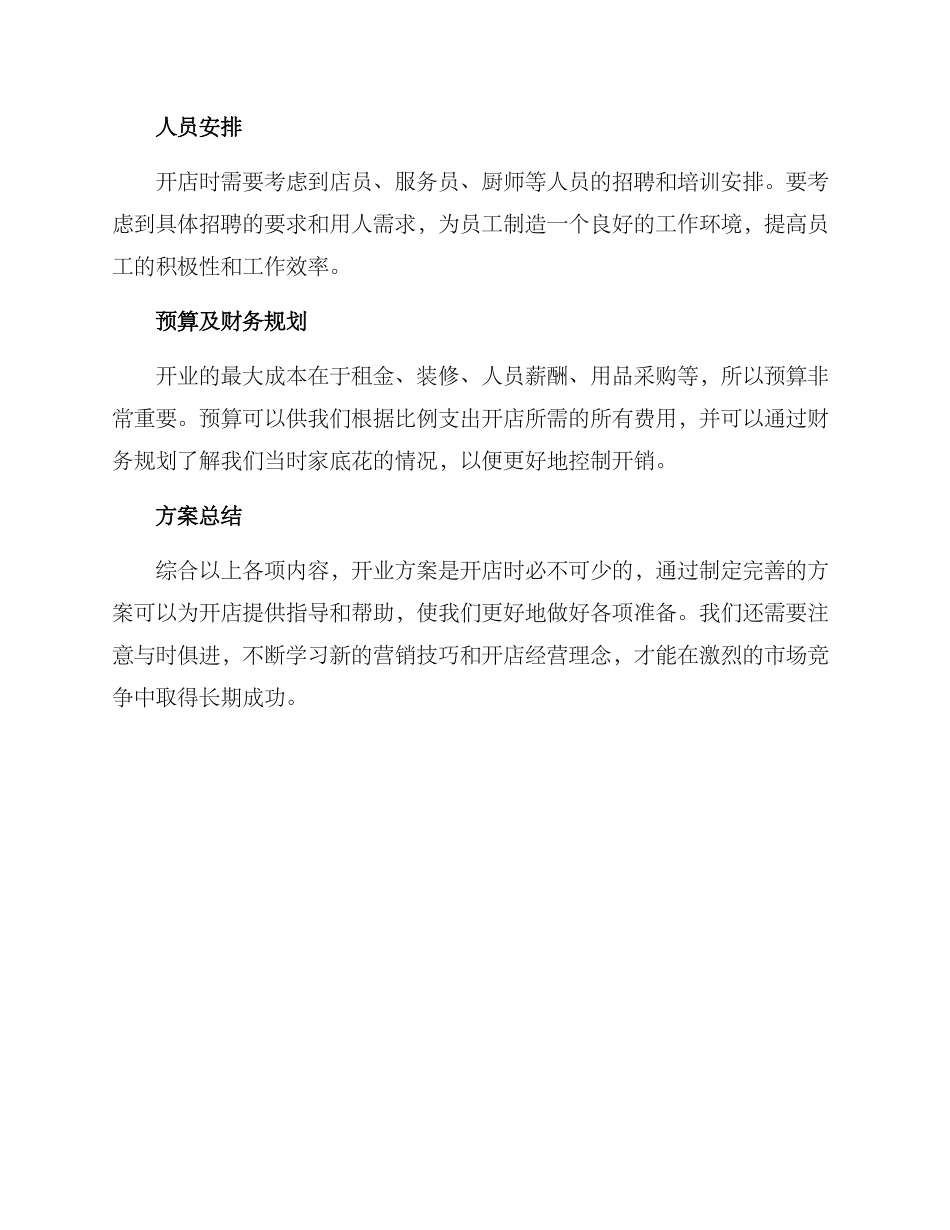 开业方案概述_第2页