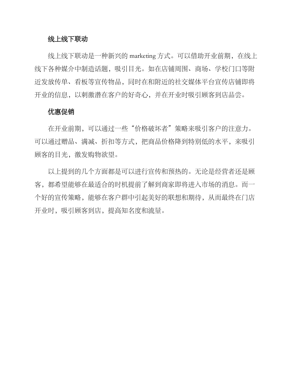 开店预热宣传方案_第2页
