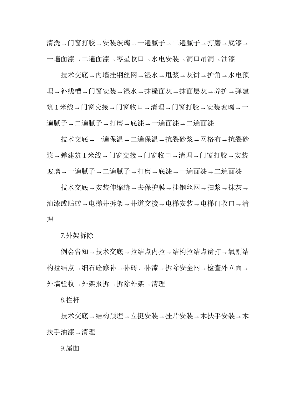 房建工程从主体到装修施工顺序_第3页