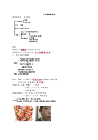 执业医师-口腔唾液腺疾病