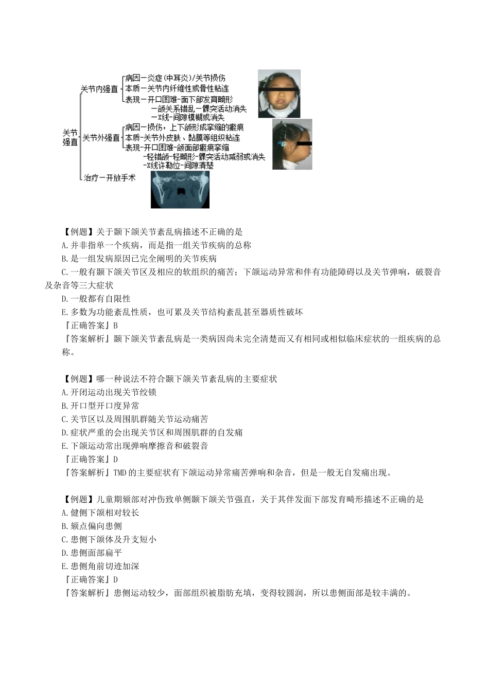 执业医师-颞下颌关节疾病_第2页