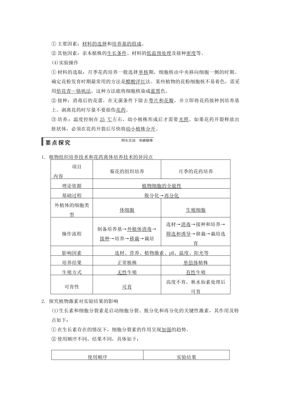 【步步高】2015届高考生物一轮总复习精品讲义 第42讲 生物技术在其他方面的应用 新人教版_第2页