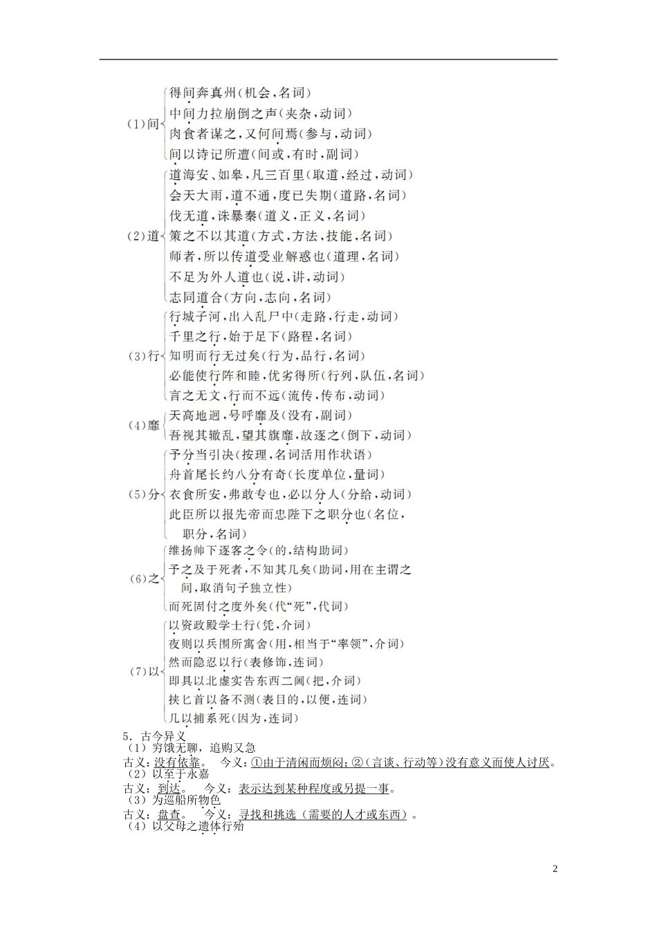 【志鸿全优设计】2013-2014学年高中语文 第二单元 第6课指南录后序讲解与例题导学案 苏教版必修3_第2页