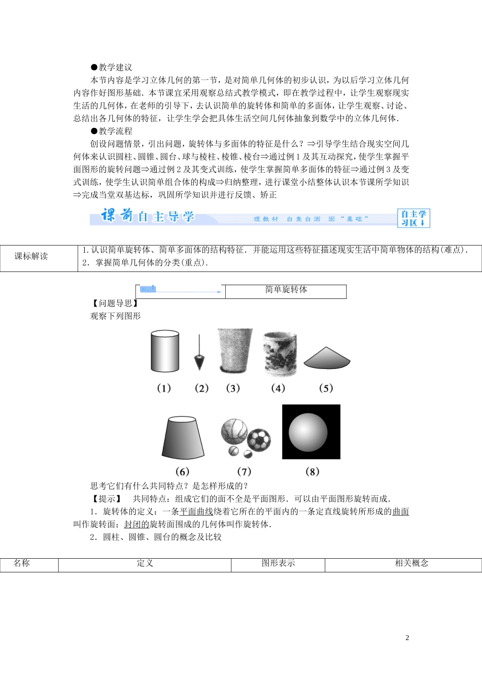 【课堂新坐标】（教师用书）2013-2014学年高中数学 第一章 立体几何初步课时训练 北师大版必修2_第2页