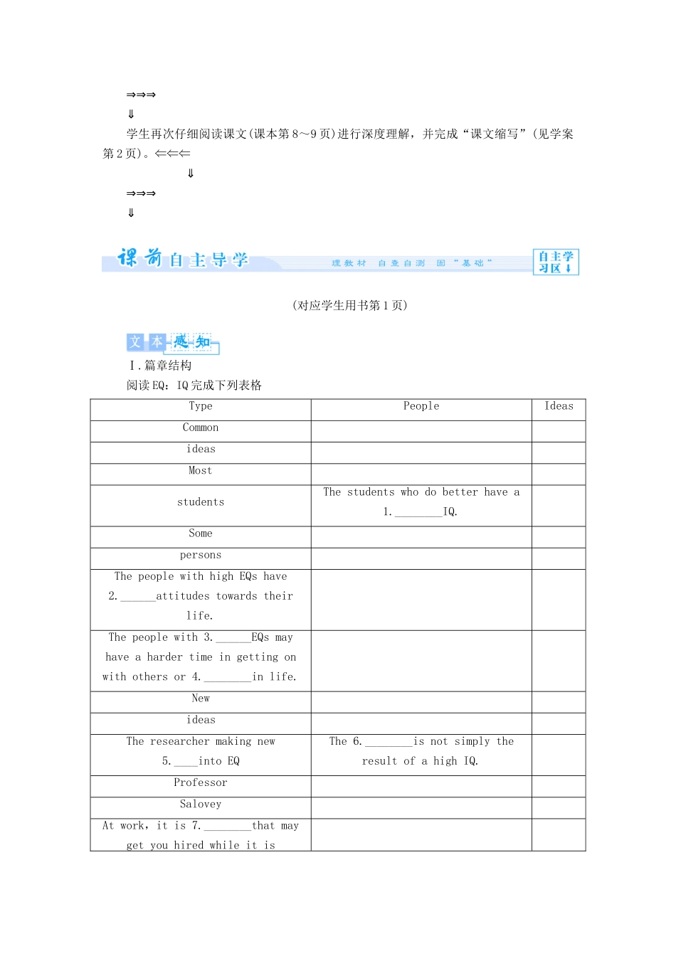 【课堂新坐标】（教师用书）2013-2014学年高中英语 Unit 13 People教案 北师大版必修5_第3页
