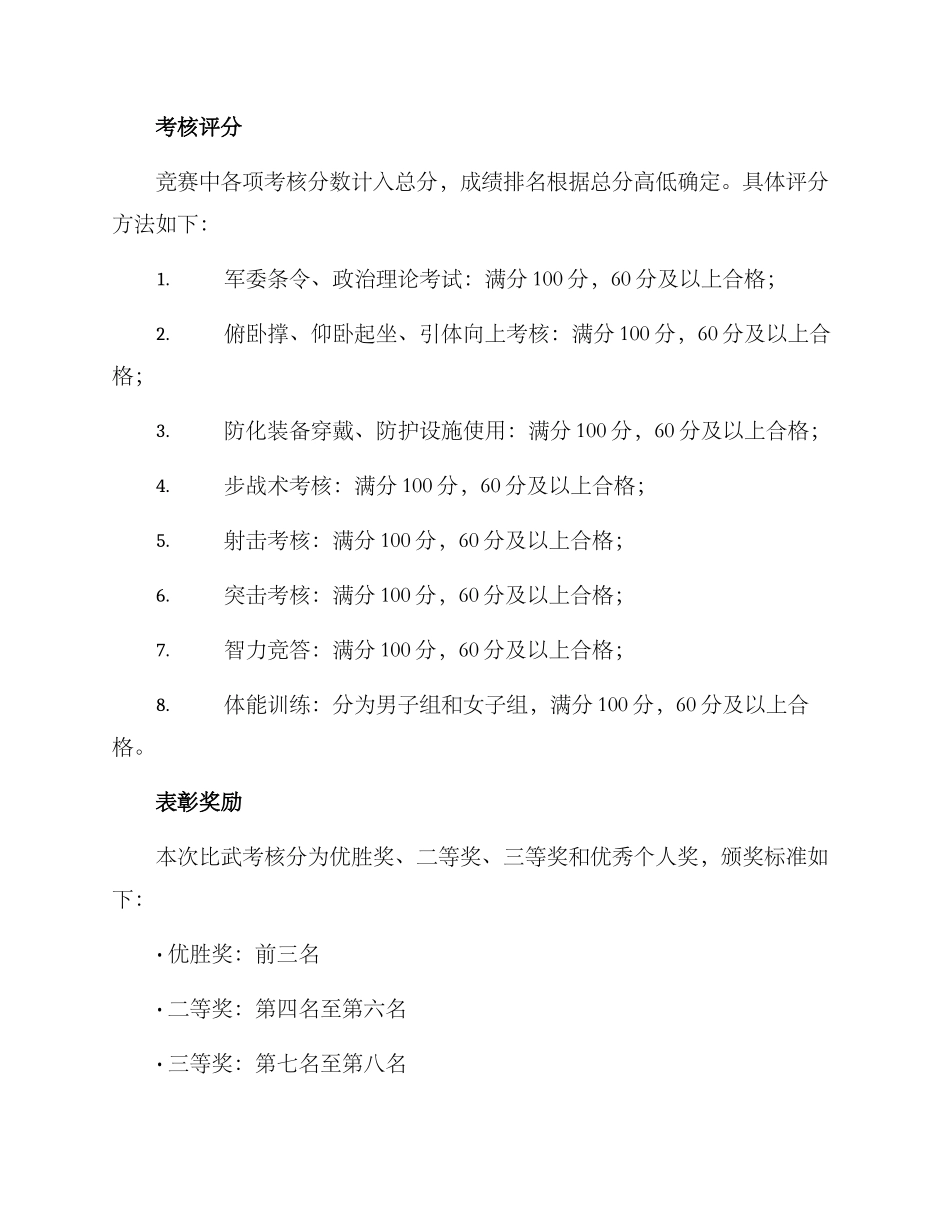 旅团比武考核方案_第3页