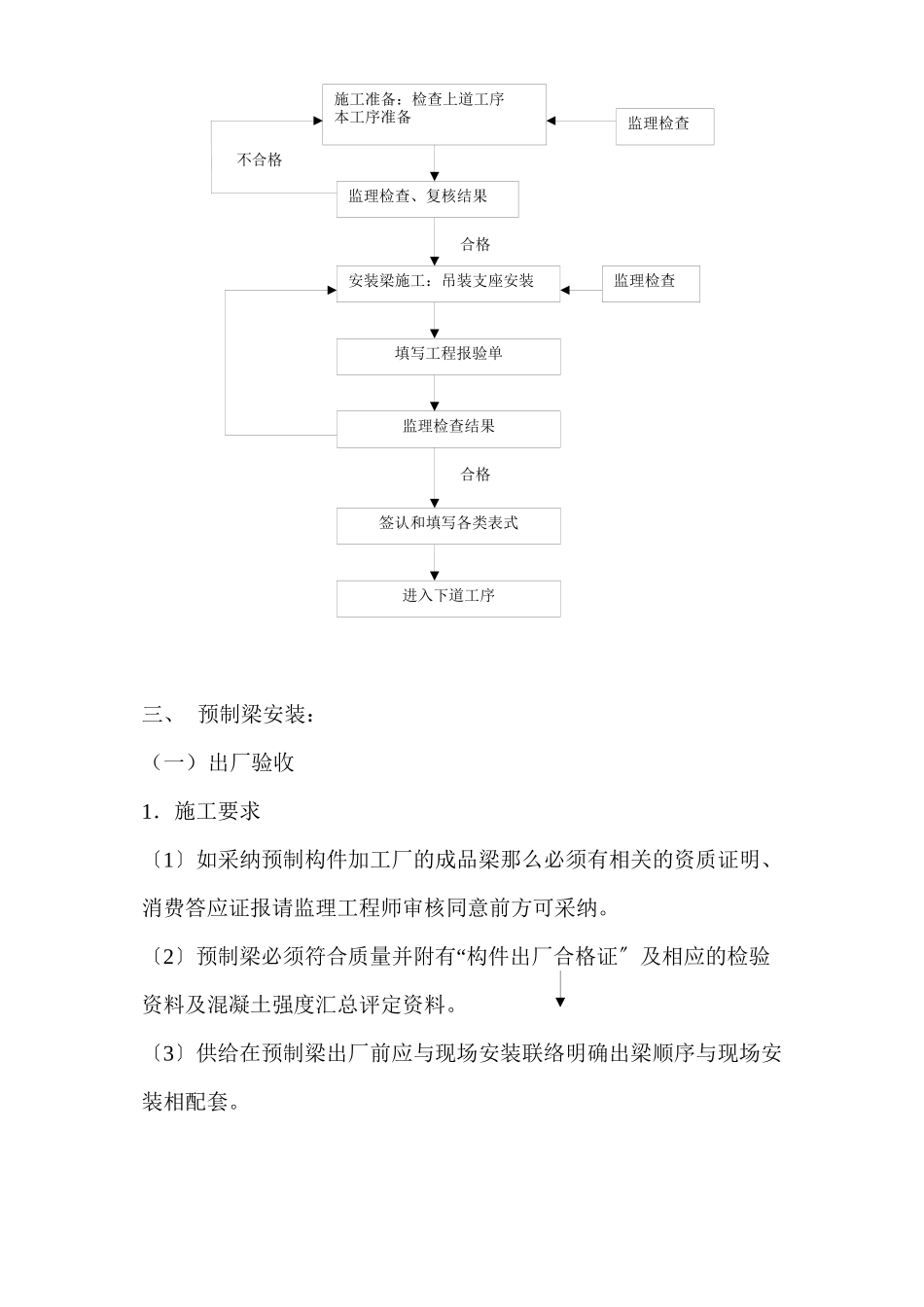 桥梁预制上部结构安装工序质量监理实施细则_第3页
