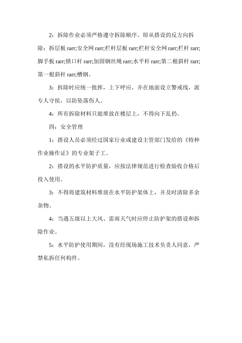 水平防护专项方案和技术措施_第2页