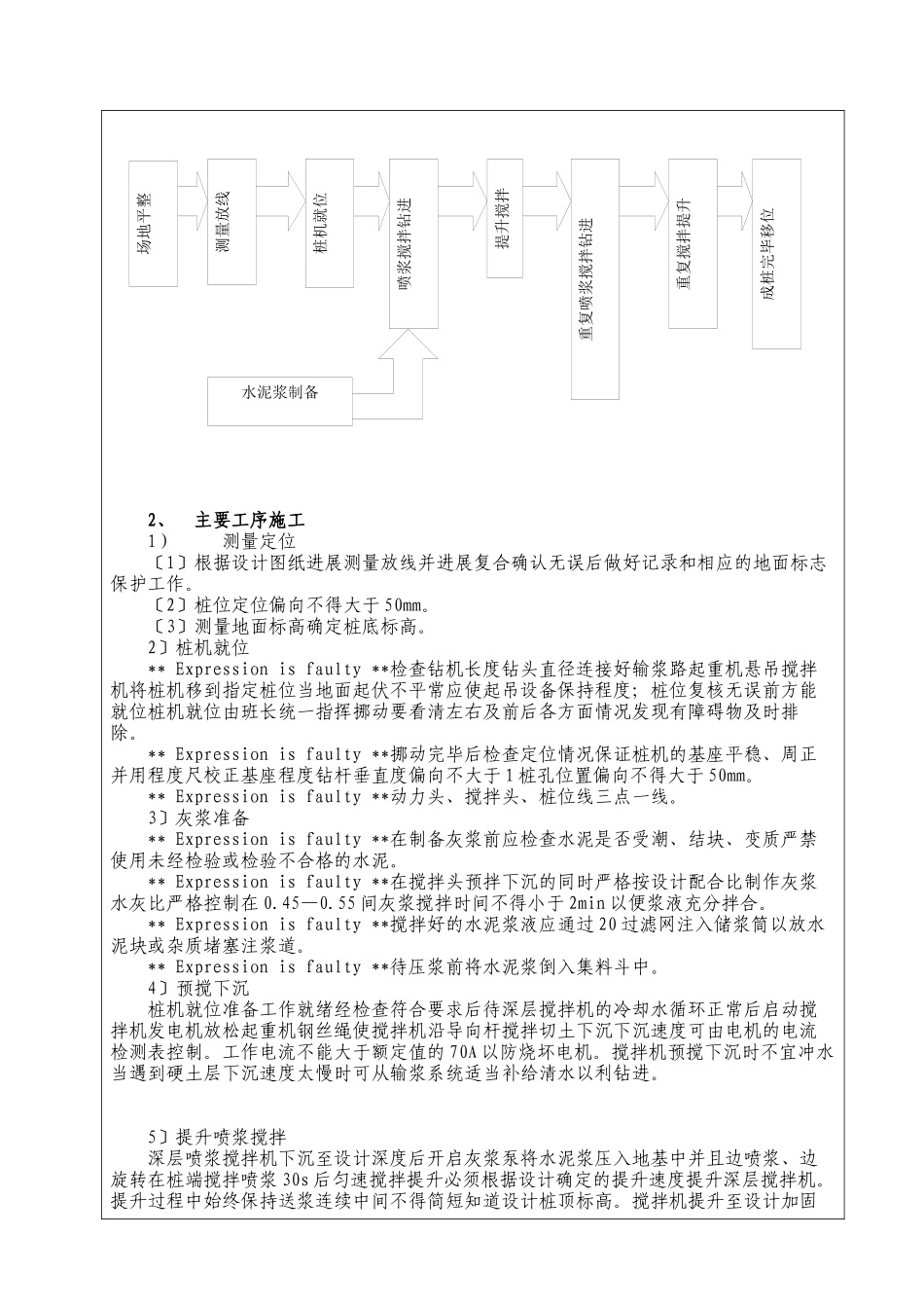 水泥搅拌桩施工技术交底6_第2页