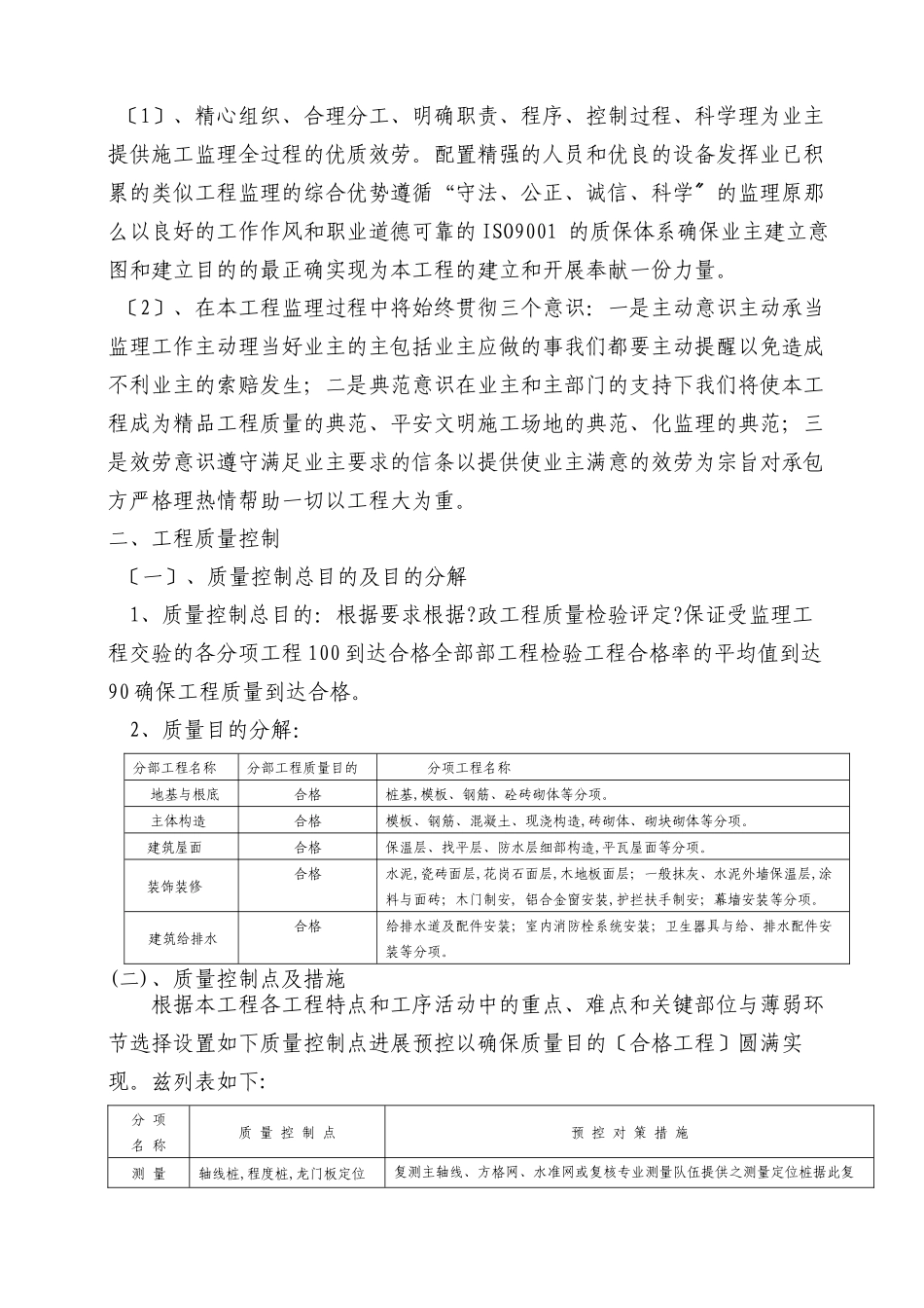 污水厂一期工程监理大纲_第3页