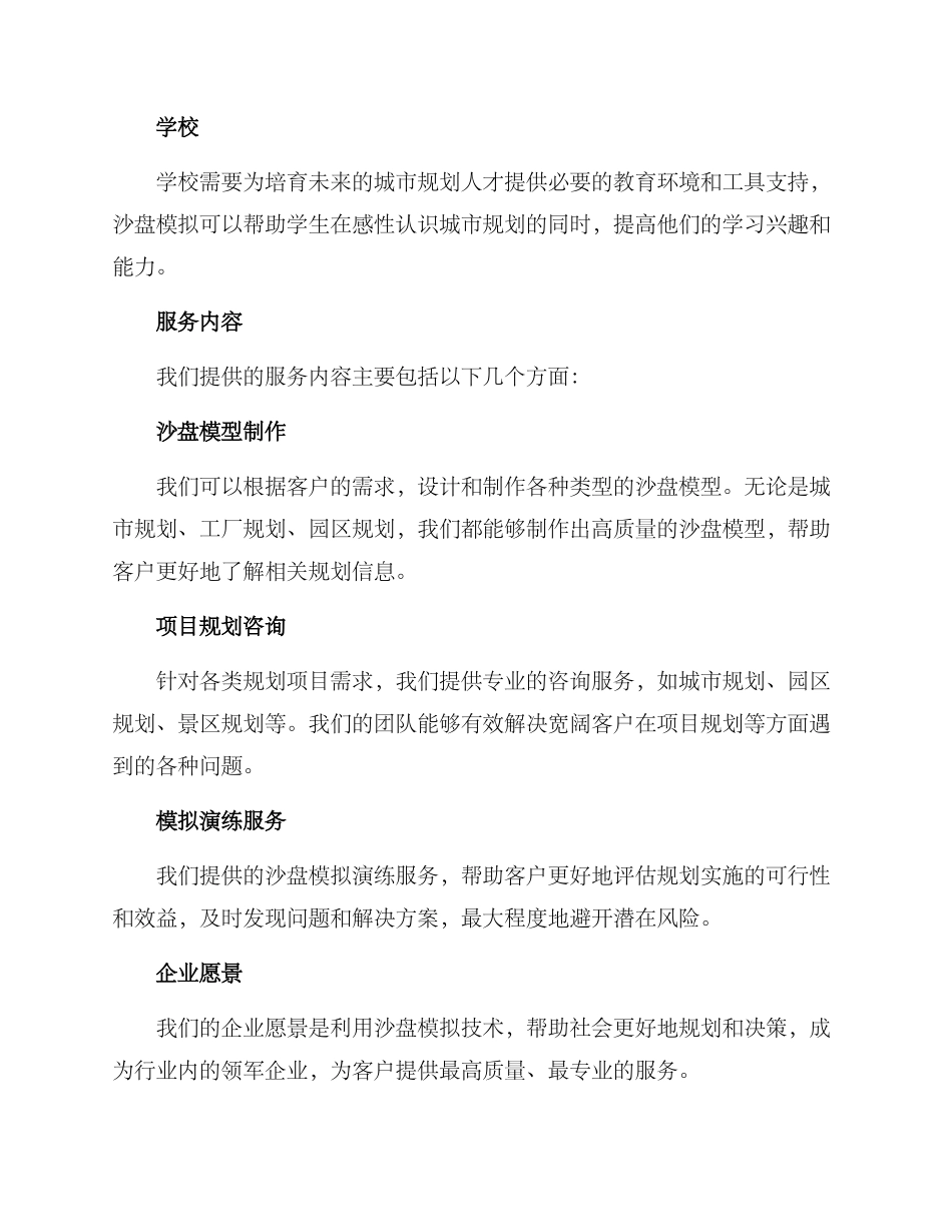 沙盘公司策划方案_第2页