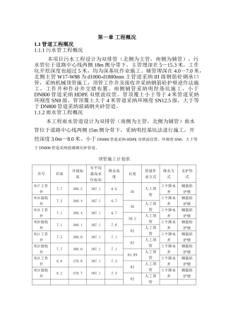 深基坑顶管专项施工方案