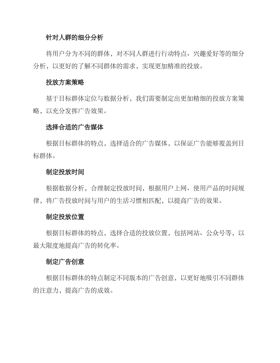 目标群体投放方案_第3页