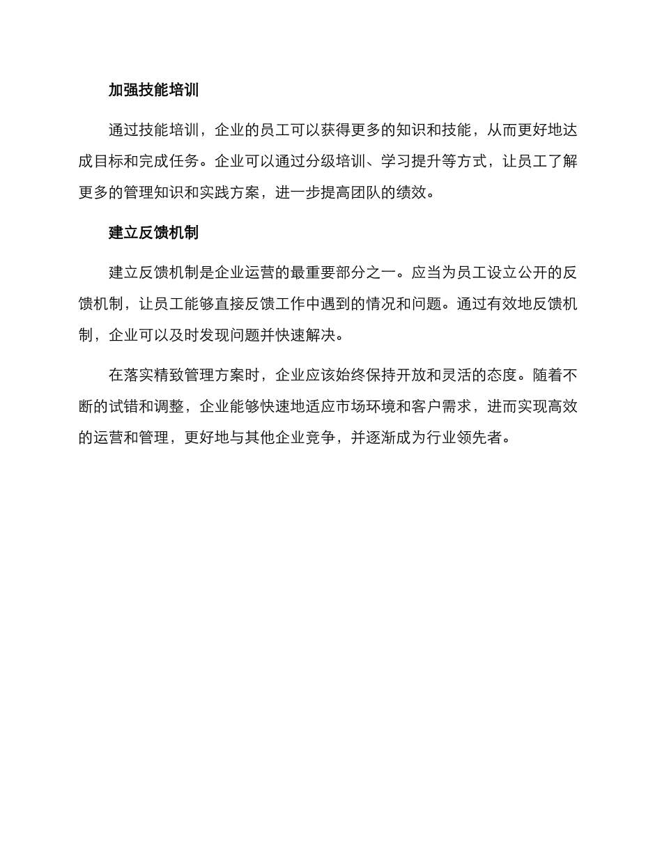 精致管理方案_第2页