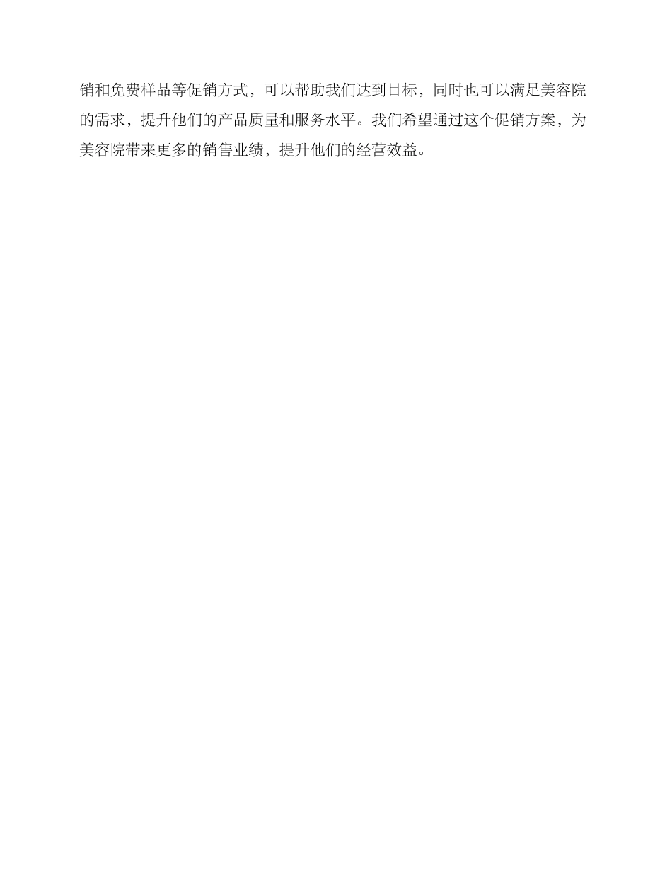美容院用品促销方案_第3页