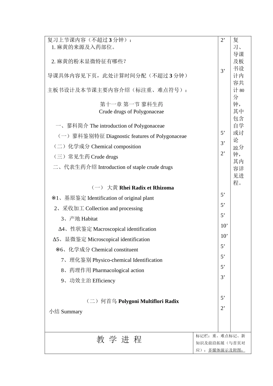 蓼科生药-大黄、何首乌_第3页