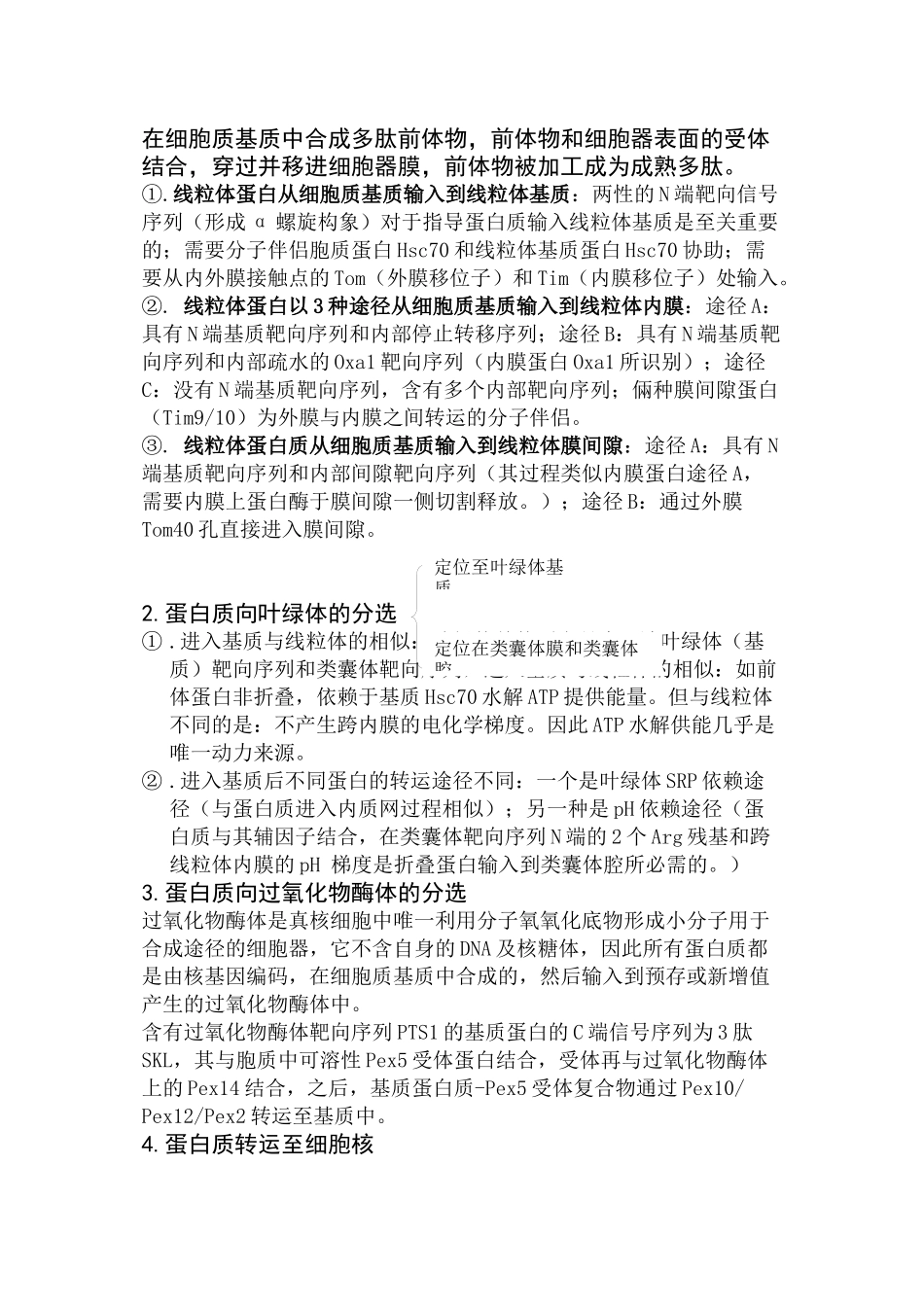 蛋白质合成分选定位_第3页