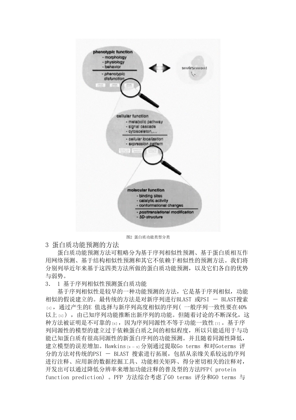 蛋白质功能预测方法概述_第3页