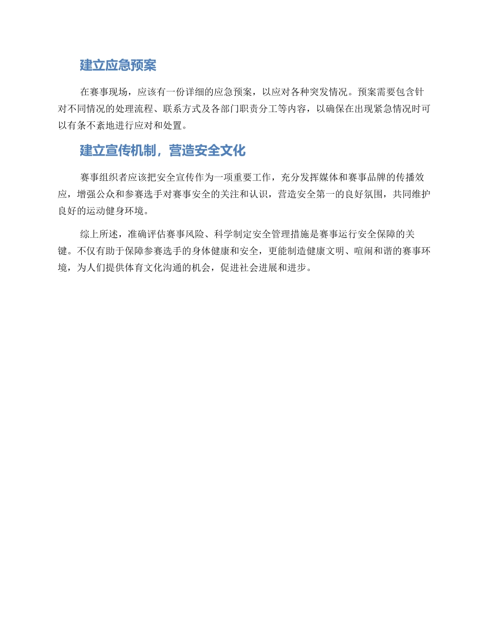 赛事安全管理措施方案_第2页