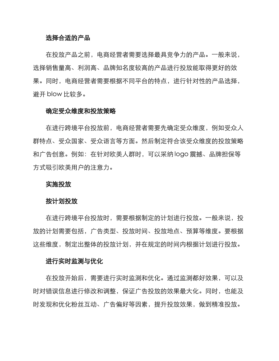 跨境平台投放方案_第2页