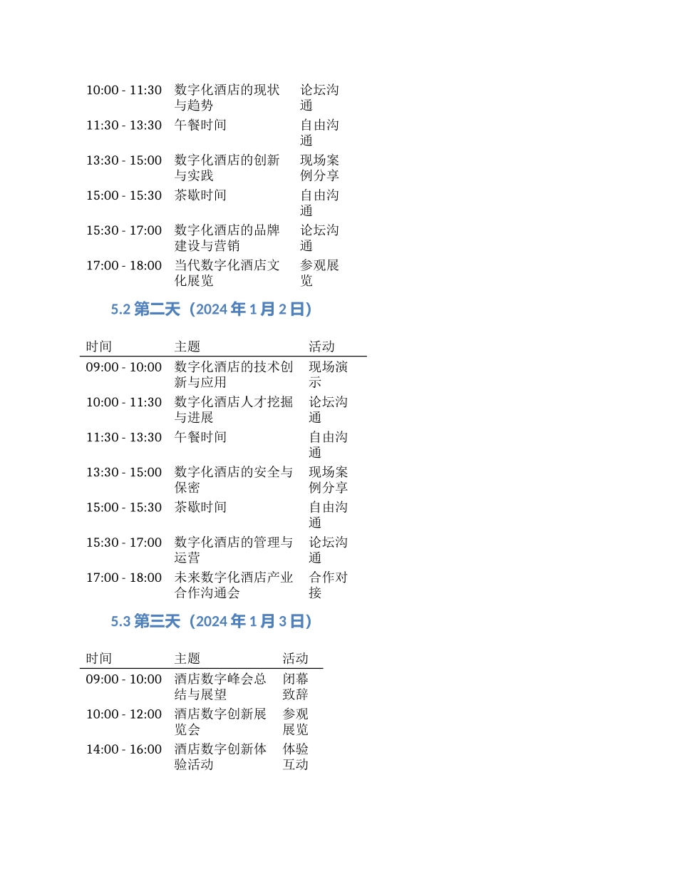酒店数字峰会策划方案_第2页