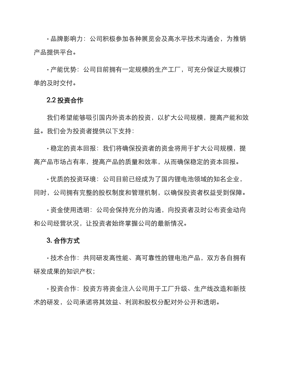 锂电企业招商方案_第2页