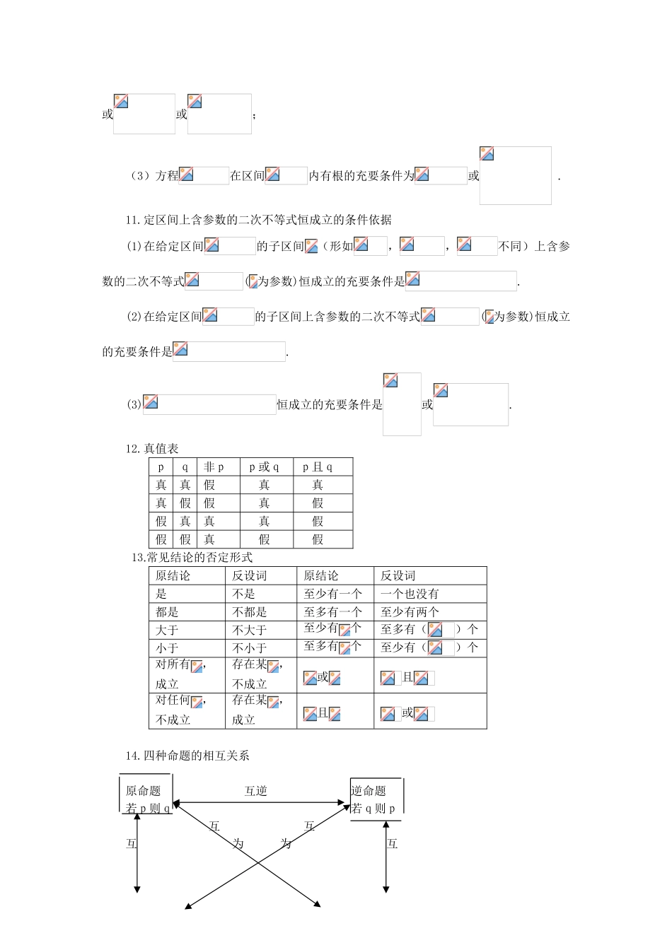 高中所有数学公式总结(免费下载版)_第3页