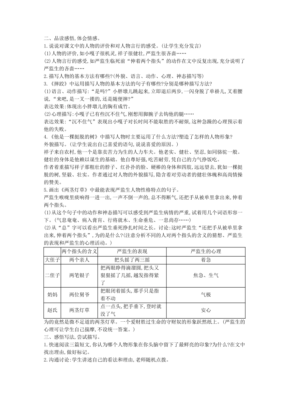 13人物描写一组教案_第2页