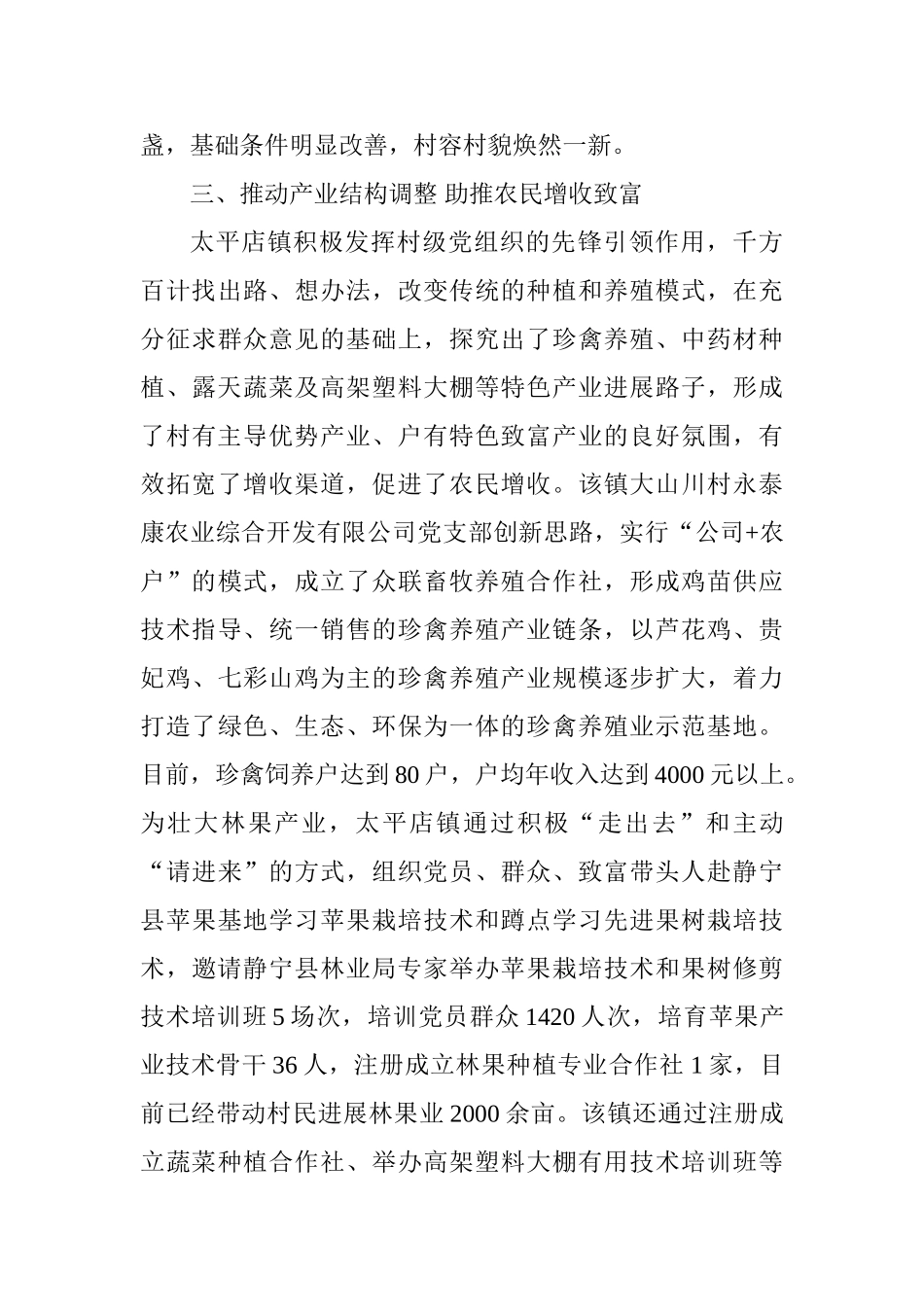 2025乡镇扶贫党建工作总结范文_第3页