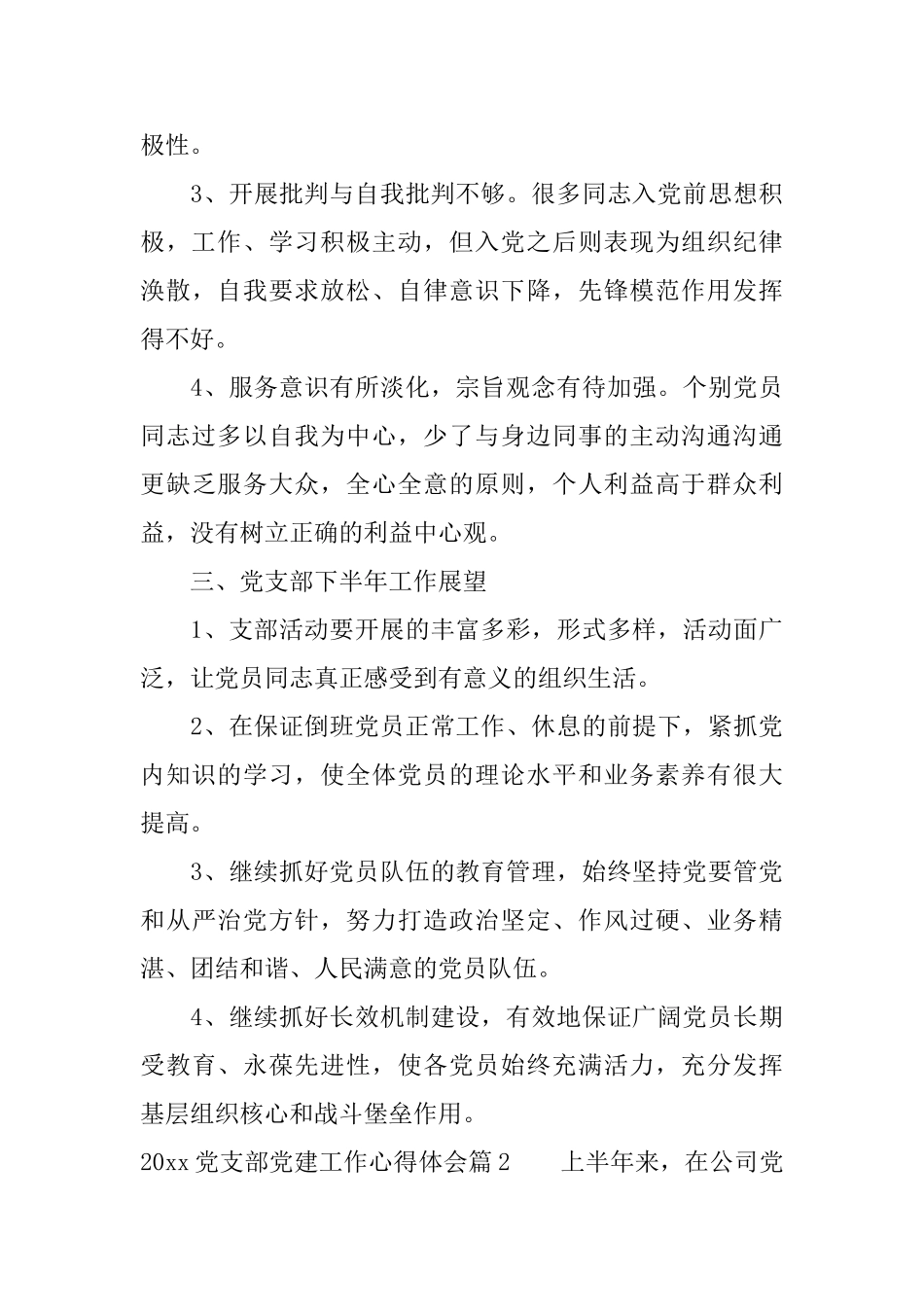 2025党支部党建工作心得体会_第3页