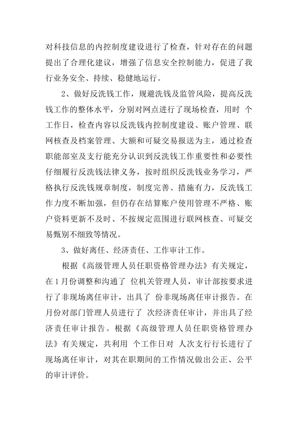 2025内部审计工作计划例文格式_第3页