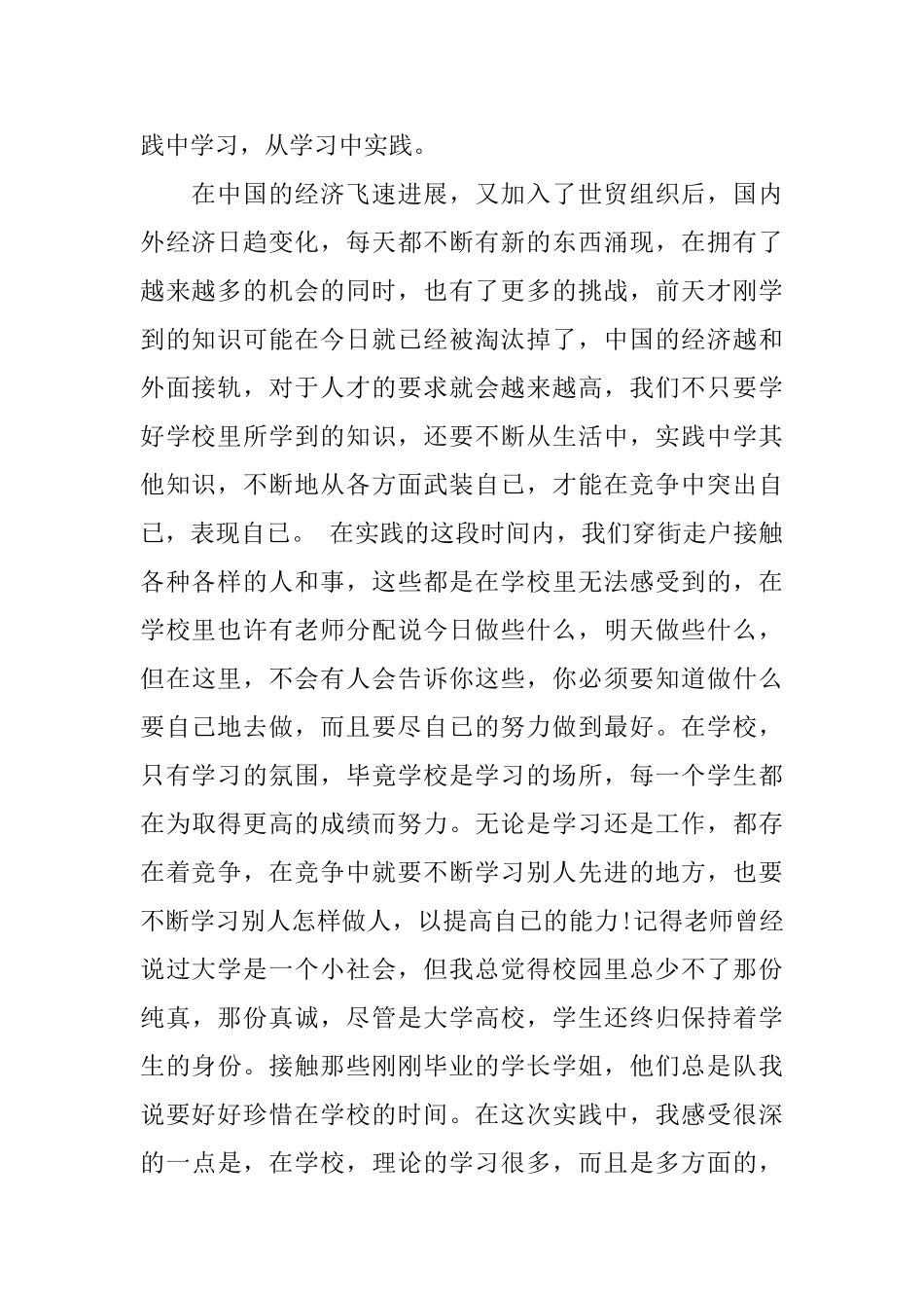 2025大学生暑假实践报告_第2页