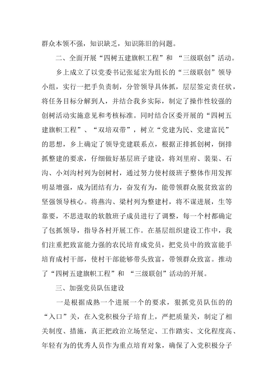 2025年11月乡镇党建半年总结_第2页