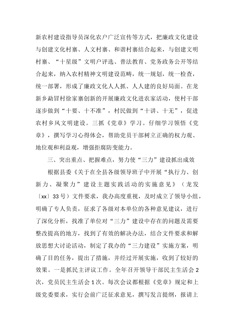 2025年11月新农办党支部工作总结_第3页