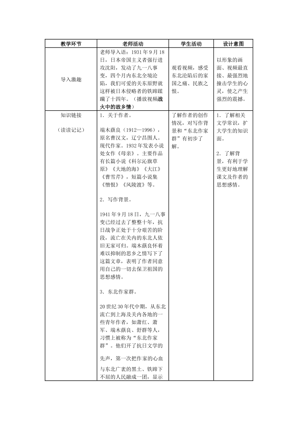 2025年《土地的誓言》教案2_第2页