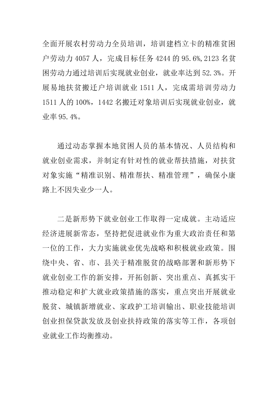 2025年人工作总结范文二篇_第3页