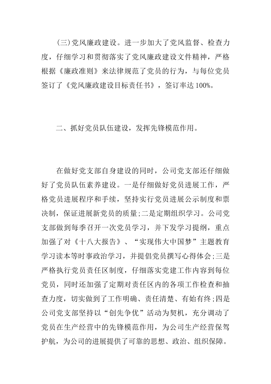 2025年党支部年度工作总结范文_第3页